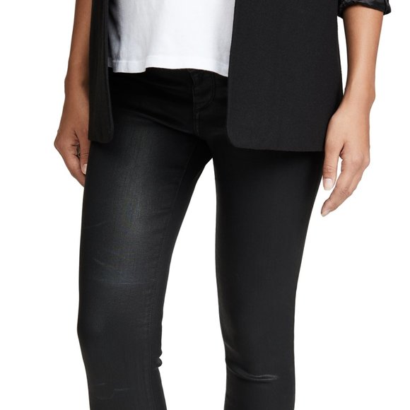 DL1961 Florence Skinny Maternity Instasculpt Ankle Jeans Medina NWT - Picture 1 of 6